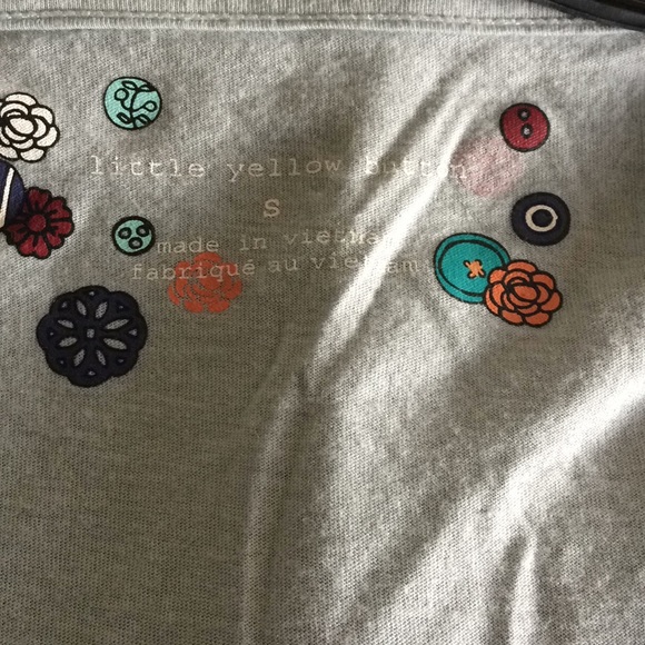 Anthropologie  little yellow button top - Picture 4 of 4